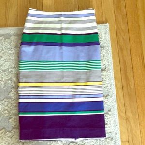 The Limited Striped Skirt s0